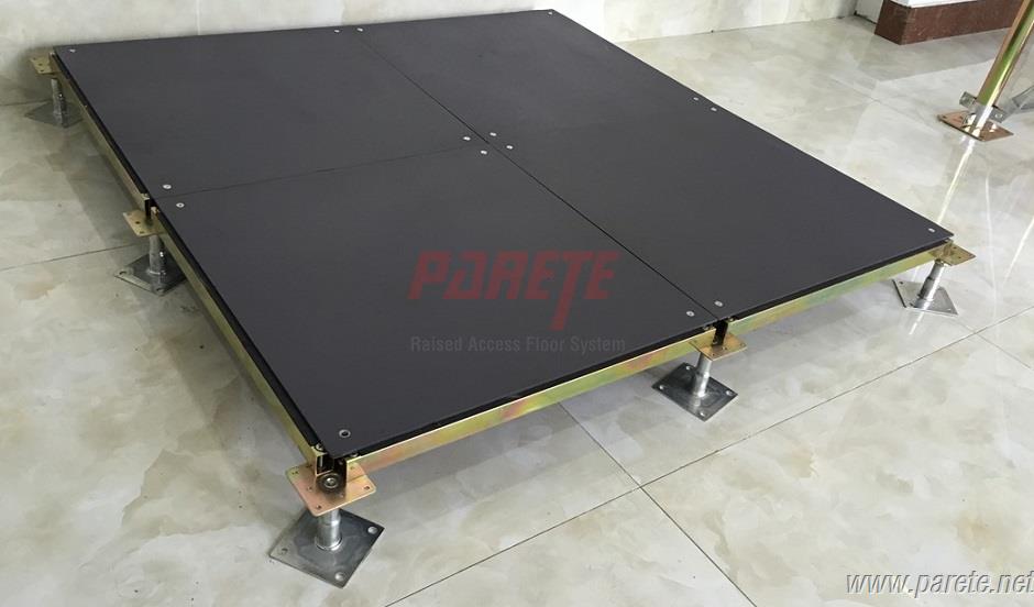 bare finish steel raised floor panel